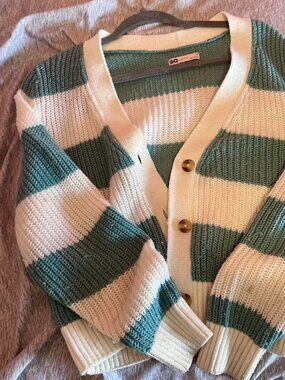 Striped Cardigan